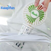 [Keepfun] Quạt Di Động Mini Quạt Nhỏ Cầm Tay Sạc USB Dung Tích Lớn Pin 3 Tốc Độ Quạt Cầm Tay Cho Văn Phòng Du Lịch Ngoài Trời Cắm Trại [Mới]