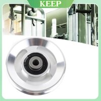 Keepgoing Demeras Fitness Pulley Aluminum Alloy Home Gym đính kèm Đào tạo sức mạnh cho Lat Pull Downs Bicep Curl Curl Triceps Extensions (90mm)
