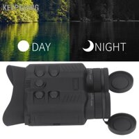 Keepgoing Kính nhìn đêm 2 mắt độ phân giải cao 8X toàn màn hình LCD 3 inch thiên văn hai 110‑240V