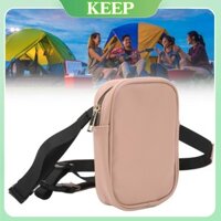 Keepgoing Túi chân dây nịt đùi không trượt da PU không thấm nước Công suất lớn dễ dàng để cài đặt phụ nữ để chạy (màu hồng)