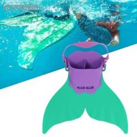 Keepgoing Vây bơi nàng tiên cá cho trẻ em đuôi nguyên khối OnePiece Flipper