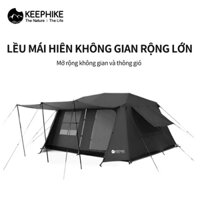 KEEPHIKE Lều mái che không gian lớn Ngoài trời Hoàn toàn tự động Cột khách Cắm trại gia đình