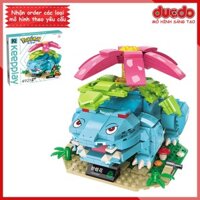 Keeppley B0107 Lắp ghép Pokemon Fushigibana Venusaur - Đồ chơi Xếp hình Mô hình Pikachu