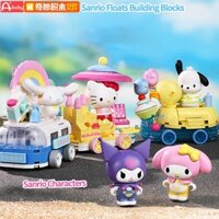 Keeppley Sanrio Đồ chơi phao khối xây dựng (Hello Kitty / My Melody / Kuromi / Pochacco / Cinnamoroll / Pom Pom Purin)