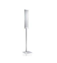 KEF TFLSTWH T-Series Floor Stand Pair Speaker - Silver