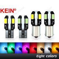 Kein 2 Bóng Đèn Led T10 BA9S T4W 194 168 501 Nội Thất Ô Tô Mái Vòm Công Viên Phía Sau Đuôi Cốp Bản Đồ Cửa Bảng Tín Hiệu Bên Bút Đánh Dấu Biển Đèn Led Xe Máy Tự Động Đèn Led 8SMD 5630