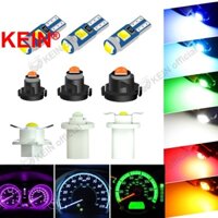 Kein 5 Chiếc Có Bảng Điều Khiển Ống Kính Đèn Led T5 T3 T4.2 T4.7 B8.3 B8,4 B8.5 Neo Nêm Nội Thất Ô Tô Cụm Đo Hạt Dụng Cụ Bảng Điều Khiển Bóng Đèn Dụng Cụ Đo Tín Hiệu Bóng Đèn