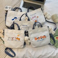 Keipeo. ✨ Nhận phiếu giảm giá cho túi vải mới, túi vải thời trang, túi đeo vai đơn, túi vuông nhỏ hình thú dễ thương cho bé gái NGGG