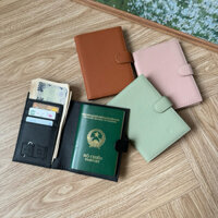 Keita けいた Leather Passport Cover - Ví/Bao/Vỏ Bọc Hộ Chiếu Da Thật KEITA ( Ouithebrand )