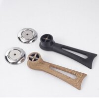 Keli Nắp Nồi Thủy Tinh Tay Cầm Phụ Kiện Thích Hợp Cho Nồi Tay Cầm Bằng Thép Không Gỉ Chống bỏng Chảo Sữa Nắp Nắp Nắp Trên❤2.26❤