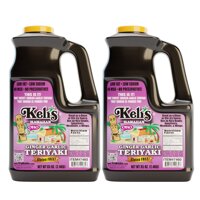 Keli's Ginger-Garlic Teriyaki Sauce. Low Sodium, Vegan & Gluten Free Kid Friendly Sauce. Flavorful Hawaiian Teriyaki Glaze and BBQ Sauce- Made ...