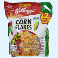 KELLOGG'S -- SIZE VL 1.2 Kg -- NGŨ CỐC DINH DƯỠNG Value Pack Value Pack Corn Flakes with Real Corn (HALAL)