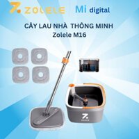 [Kèm 2 giẻ lau] Cây lau nhà M16 tự tách nước bẩn thông minh