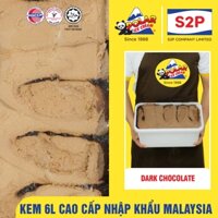 (KEM 6L CAO CẤP NHẬP KHẨU MALAYSIA) Vị Dark Chocolate - Sô Cô La Đen