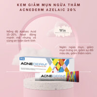 Kem Acnederm 20% Azelaic Acid giảm mụn làm trắng da