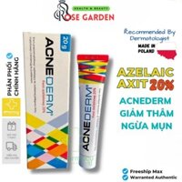 Kem ACNEDERM Giảm Mụn, Mờ Thâm, Làm Trắng Da  Acne-Derm Kwas Azelainowy 20% [20g]