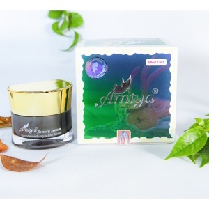 Kem Amiya Linh chi + Đông trùng hạ thảo dưỡng trắng, phục hồi da (30g)