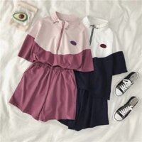 [KÈM ẢNH THẬT] set bộ phối màu ulzzang hàn quốc