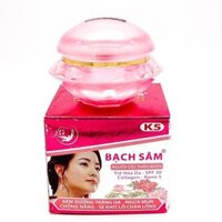 Kem Bạch Sâm dưỡng trắng da - ngừa mụn - chống nắng - se khít lỗ chân lông 25gr (K5)
