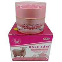 Kem Bạch Sâm K10, kem dưỡng trắng da mặt ngừa mụn chống nắng se khít lỗ chân lông 30g - Helena Cosmetics