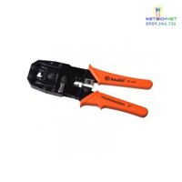 Kềm bấm cáp mạng & điện thoại 8″/200mmn ASAKI-AK-9003