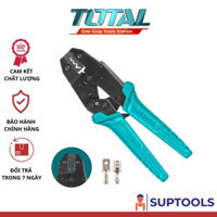 Kềm bấm cos đầu dây không cách điện AWG20-10 TOTAL THCPC0506 Kềm cắt tuốt dài 9 inch (Đồ nghề)