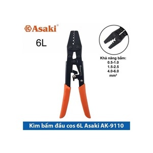 Kềm bấm đầu cosse Asaki AK-9110