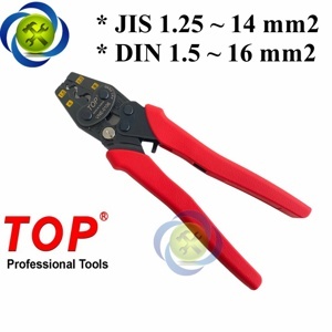 Kềm bấm đầu cote TOP VNE-0114 có trợ lực