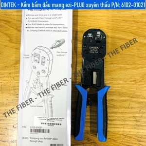 Kềm bấm mạng cho đầu RJ45 xuyên thấu 6102-01021