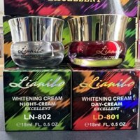 Kem ban ngày Kết hợp kem ban đêm Sản phẩm chính hãng Đài Loan Kem dưỡng da ban ngày Làm trắng da Kem loại bỏ tàn nhang Dưỡng ẩm tàn nhang Làm sáng da 15 tông màu