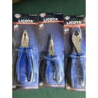 Kềm bằng 6” -160 mm, Kền mỏ nhọn 6” - 160 mm , Kềm Cắt LICOTA Cao Cấp 7" - 180mmThép CR-V (Chính Hãng CR