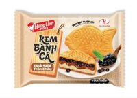 Kem bánh cá Trà sữa Trân châu