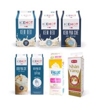 Kem Base (Kem Rich cao) / ON TOP / Sivler/ Value / My Cream - dòng kem topping chuyên dụng (chỉ giao hỏa tốc)