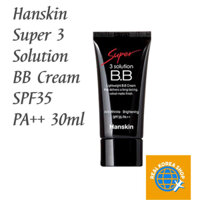 Kem bb 3 Dung Tích spf35 pa + + 30ml hanskin, [Hanskin] Super 3 Solution BB Cream SPF35 PA++ 30ml