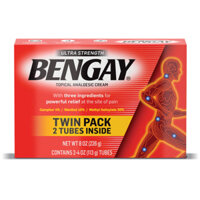 Kem BENGAY Ultra Strength xoa bóp giảm đau Cơ & Xương 113g x 2 tuýp Mỹ