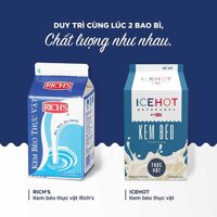 Kem Béo Thực Vật Rich’s | Kem Richs Lùn 454gr
