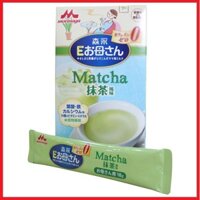 [Kèm Bill Nhật - Date luôn mới] Sữa Bầu Morinaga vị Matcha mẫu mới 18gr x 12 gói