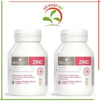 Kẽm Bio Island Zinc - Bổ sung kẽm Cho Trẻ Từ 1 Tuổi Trở Lên hộp 120 viên