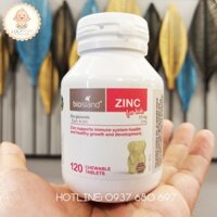 Kẽm Bio Island Zinc của Úc, 120 Viên, Bổ sung Kẽm cho Trẻ từ 1 tuổi