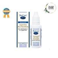 Kẽm BioCare Lquid ZinC bổ sung kẽm cho cơ thể tăng cường sức đề kháng chai 30ml