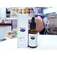 Kẽm Biocare Zinc + Vitamin C cho bé từ 3 tháng tuổi 30ml