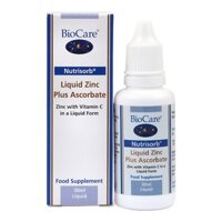 Kẽm BioCare Zinc with Vitamin C dạng giọt 30ml