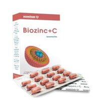 Kẽm BIOZINC + C H/30v bổ sung kẽm, tăng cương đề kháng, giúp ăn ngon