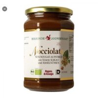 Kem bơ hạt phỉ Nocciolata Organic Hazelnut Spread with Ca cao and Milk
