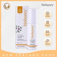 Kem bổ sung Vitamin E Nhập khẩu New Zealand Biohoney Natural Vitamin E Cream 50g