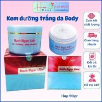 Kem Body Bạch Ngọc Liên Hộp 90g - Kem Dưỡng Trắng Da 2 Trong 1 Toàn Thân