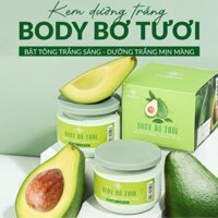 Kem Body Bơ Tươi Huyền Phi, dưỡng da toàn thân - chuyên: da trắng sáng sâu, chống nắng, và dưỡng ẩm.