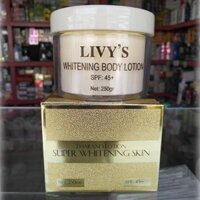 Kem Body Cao Cấp Livy's - Thailand Lotion Super Whitening Skin 250g