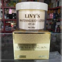 Kem Body Cao Cấp Livy's - Thailand Lotion Super Whitening Skin 250g