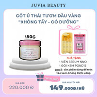 KEM BODY CỐT Ủ THÁI - TƯƠM DẦU VÀNG “KHÔNG TẨY - CÓ DƯỠNG” - (Hỗ Trợ Dưỡng Trắng, Mịn màng, Mờ Thâm, Khử Da Vàng)